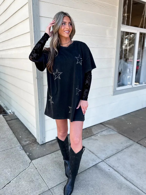 Bright Star T-Shirt Dress
