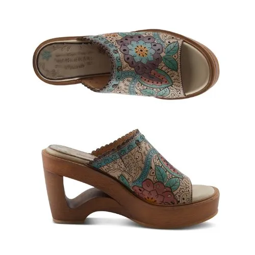 Calle Heeled Sandals