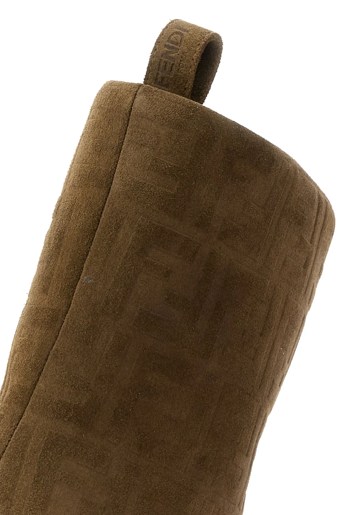 Caramel suede Apres Chic ankle boots