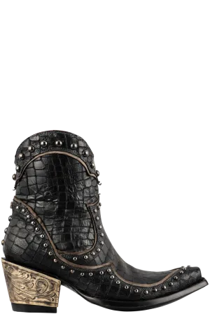 Double D Ranch by Old Gringo Women's El Jefe Boots - Black