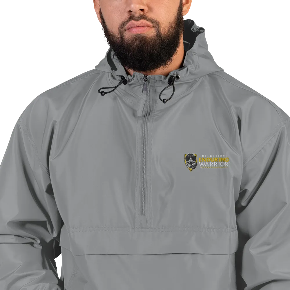 Embroidered Champion Packable Jacket