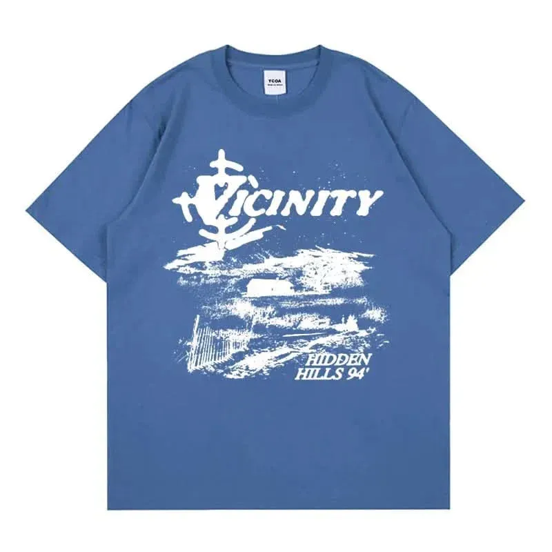 Hidden Hills Vicinity T-Shirt - Oversized Graphic Streetwear Essential