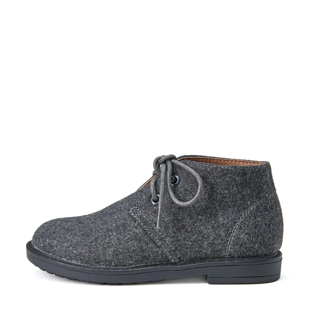 Hugh Wool Dark Grey