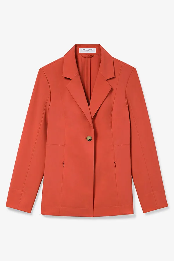 Moreland Jacket - OrigamiTech :: Blood Orange