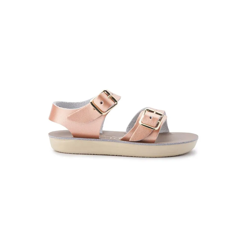 Salt Water Sandals Sun San Sea Wee Rose Gold