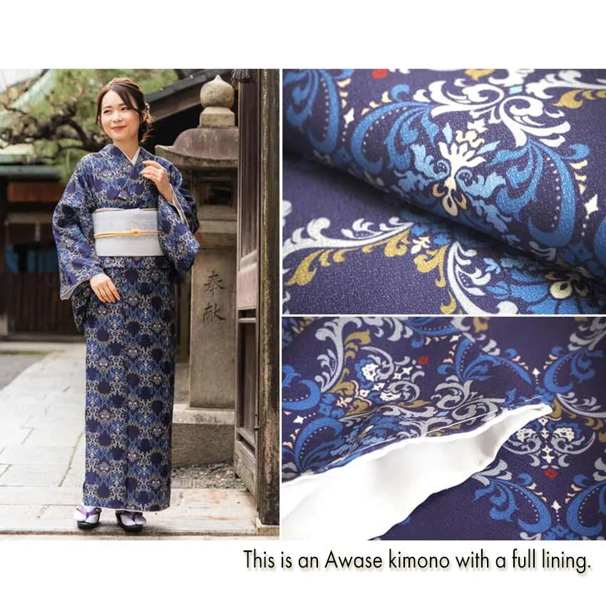 Washable Kimono LIned tailored S/M/L