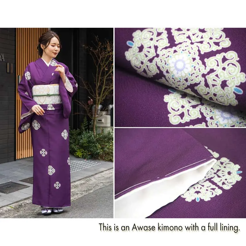 Washable Kimono LIned tailored S/M/L