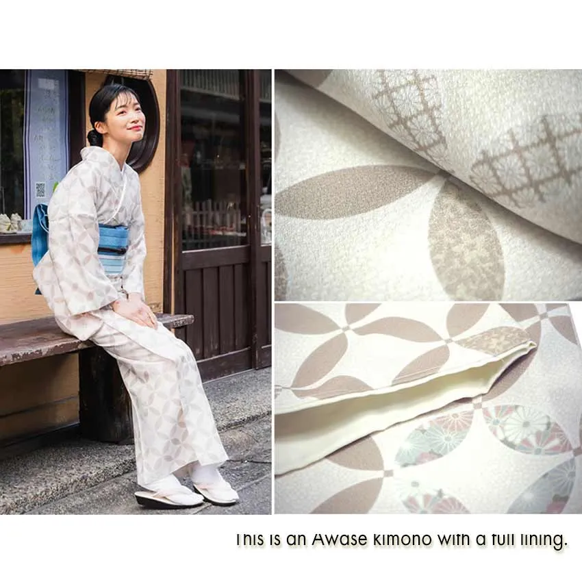 Washable Kimono LIned tailored S/M/L