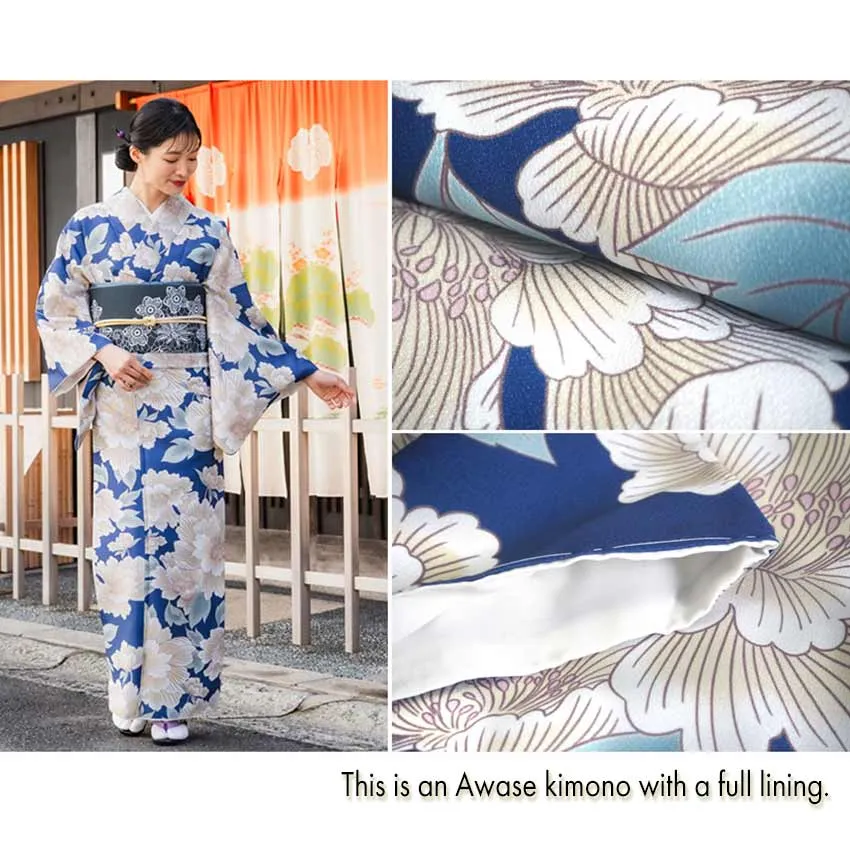Washable Kimono LIned tailored S/M/L